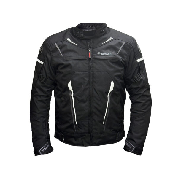 Chaqueta de Moto Alberta Winter Sport Negro/Blanco